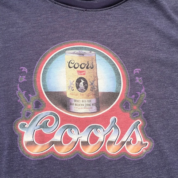 Vintage coors t shirt beer - Picture 2 of 3